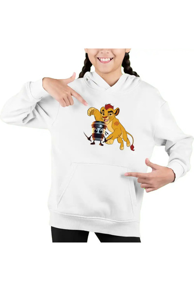 OEM Girls' Cappuccino Hoodie Assassino Garda Felina TikTok