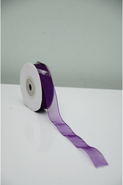 ÇINARASYADAHOME Rolă de panglică din organza mov 20 mm x 25 yarzi – 23 metri ...