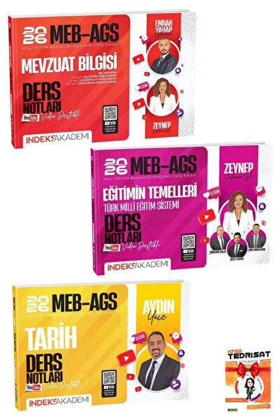 İndeks Akademi Emrah Vahap Özkaraca-Zeynep Salman İçli|2026 MEB-AGS Mevzuat B...