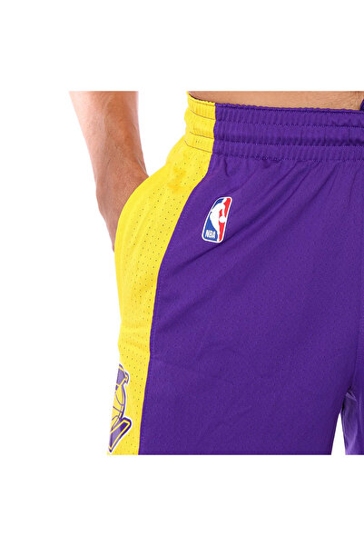Nike Los Angeles Lakers NBA Practice 18 Erkek Mor Basketbol Şortu AJ5077-504