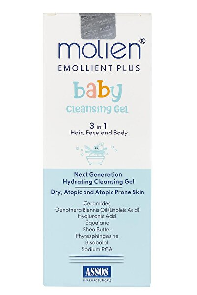 Assos MOLİEN BABY CLEANSING GEL 3 İN 1
