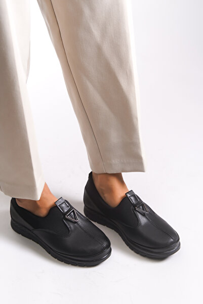 Riccon Women's Casual Shoes 001202 Black