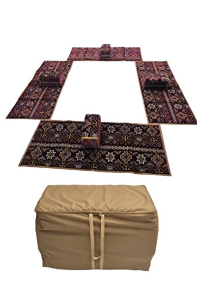 smart home طقم جلوس أرضي هيريتيج مكون من 9 قطع للسفر والمشي لمسافات طويلة وال...