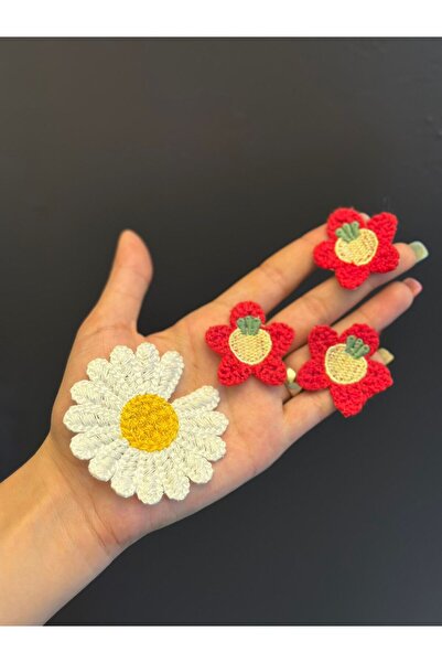 Gönülden Tasarım SET DE 4 PIESE DE TRICO FLORENTINE 4X4 CM 6X6 CM