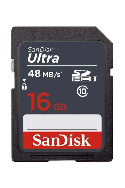 SanDisk Ultra SDHC Card Black
