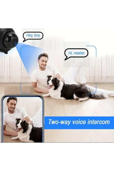 Phellos Mini WiFi Kamera – Gece Görüşlü, SIM Kart Destekli, Elektrik Bağlantılı, HD Çözünürlük