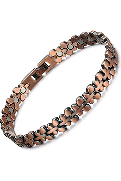 Choice 1 Vintage Copper Color Magnetic Bracelet for Women Arthritis Pain Reli...
