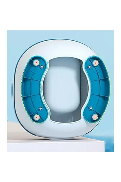 Flippy Kids Potty +1yr, Portable, Anchor Design with Lid, Non-Toxic, Detachable Compartment, Blue