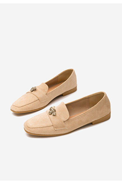 B T Shoes Μοκασίνια γυναικεια Natasia χακι