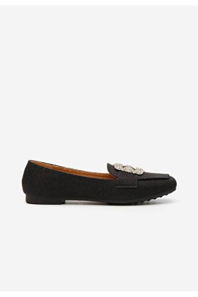 B T Shoes Černé mokasíny dámské Mysha