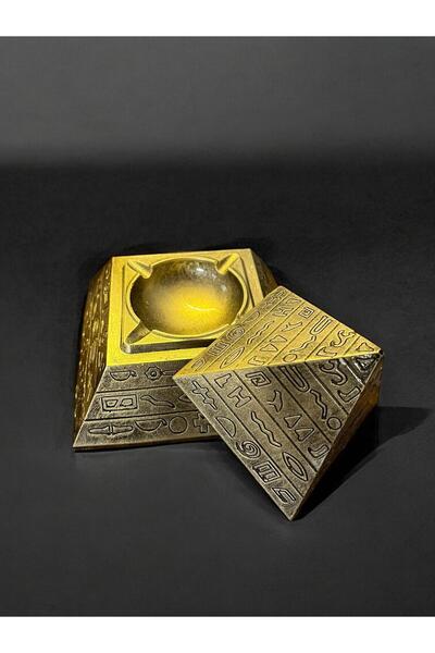 srs dizayn PİRAMİT ŞEKLİNDE KÜLLÜK ÖZEL EŞYA SAKLAMA KUTUSU