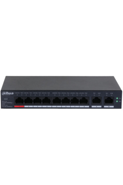 DAHUA Switch CS4010-8ET-110, 10 Ports