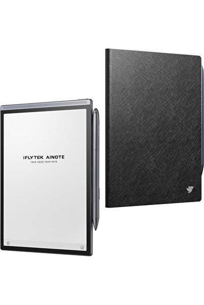iflytek Premium PU Leather Protective Case for AINOTE AIR2 - (Black Case)