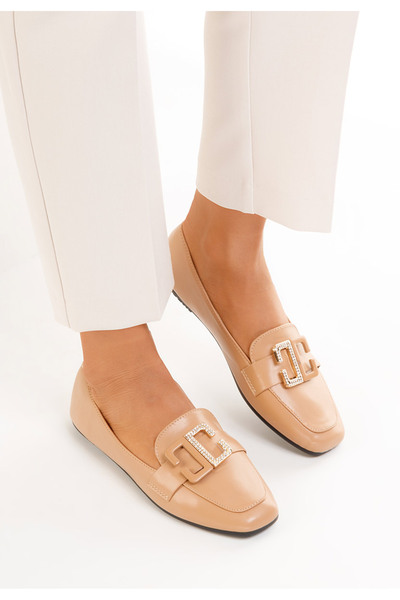 B T Shoes Μοκασίνια γυναικεια Joyday Χακι