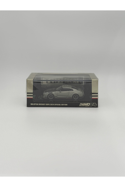 Inno 64 Models Inno64 1/64 Nissan Skyline GT-R R35 Top Secret MDX 2024, grey/black