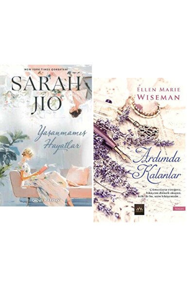 Epsilon Yayınevi Yaşanmamış Hayatlar + Ardımda Kalanlar / 2 Kitap Set