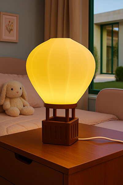 Rekatech ABAJUR- Sıcak Hava Balonu Tasarımlı Masa Lambası - Kapadokya Havası ...