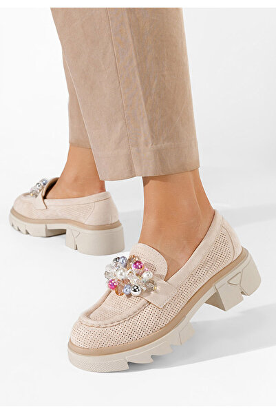 B T Shoes μοκασινια καλοκαιρινα Glorinda V2 μπεζ