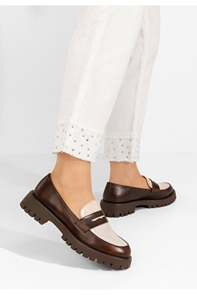 B T Shoes Loafers γυναικεια Josefa καφε