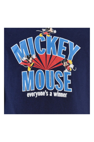 Mickey Mouse Children's pajamas, long sleeve, 100% cotton, blue, Winner, Mickey Mouse