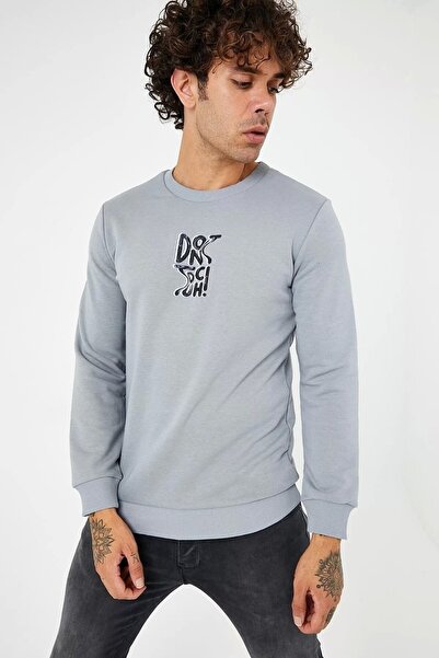 BREEZY Dont Thac Me Baskılı Sweat