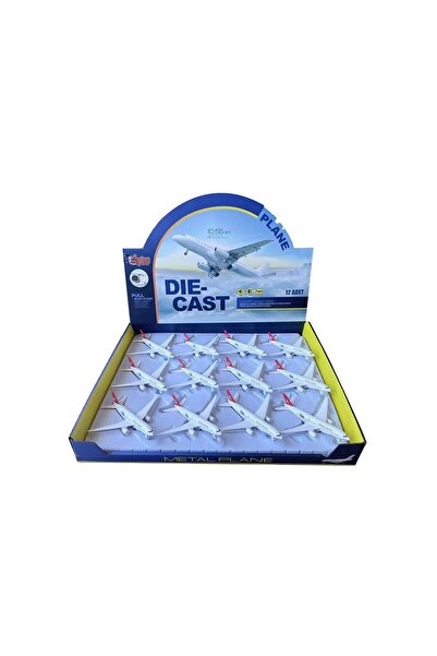 BYCEGU HW-777-2 2809 طائرة ركاب معدنية حمراء CB مع ضوء وصوت