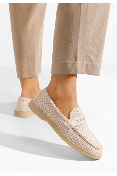 B T Shoes μοκασινια καλοκαιρινα Maceira V3 μπεζ