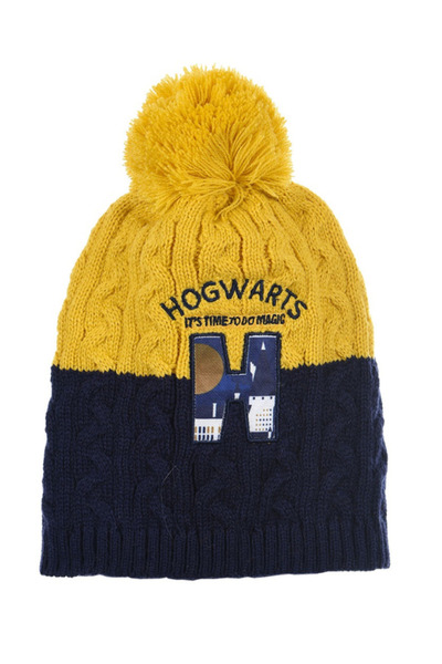 Harry Potter Children's fez, blue/yellow, It's Time, Harry Potter