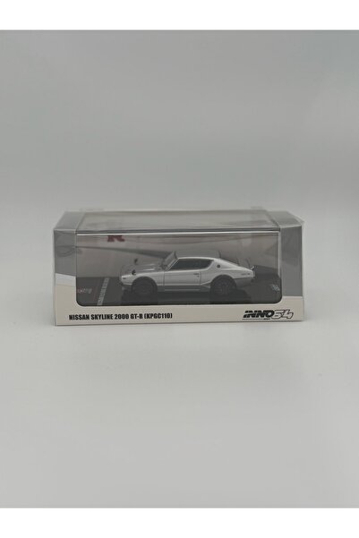 Inno 64 Models Inno64 1/64 Nissan Skyline 2000 GT-R (kpgc110), silver