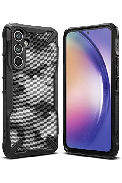 Ringke Samsung Galaxy A54 5G Case | Fusion-X Series | Camo Black