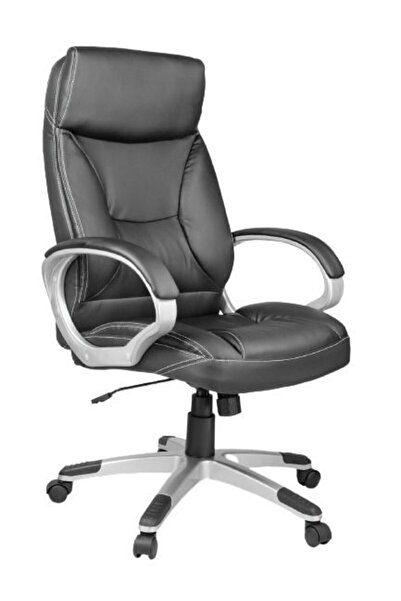 DacEnergy Scaun birou DacEnergy, din piele ecologica, cotiere captusite, func...