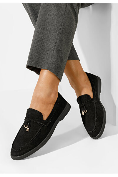 B T Shoes μοκασινια καλοκαιρινα Maceira μαύρα