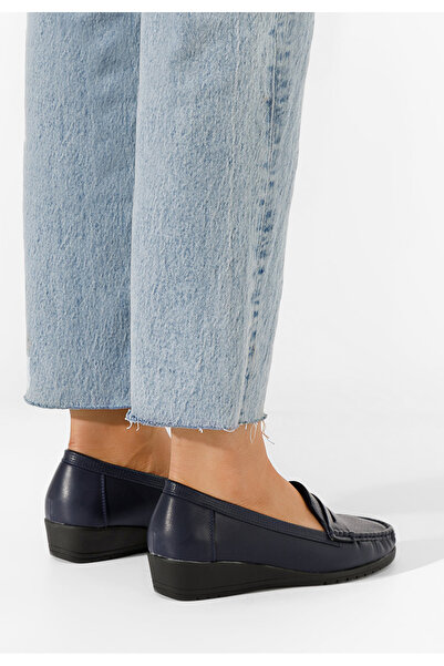 B T Shoes Μοκασίνια γυναικεια Michaella μπλε