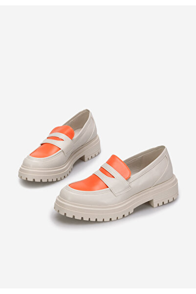 B T Shoes Béžové mokasíny dámské Rylee V2