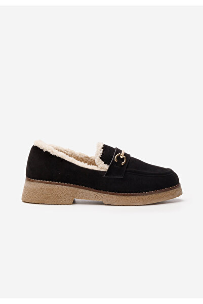 B T Shoes Černé dámské mokasíny Danissa