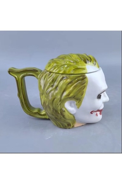 HEPBİMODA Joker 3D Design Mug Cup Ceramic Mug