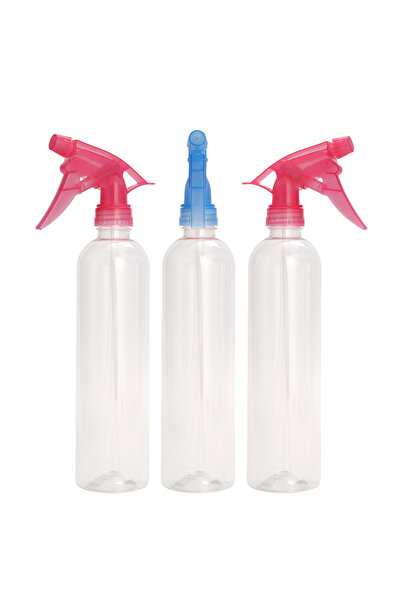 Lawazim مجموعة زجاجات الرش 3 قطع - زجاجات بلاستيكية قابلة لإعادة التعبئة بسعة...