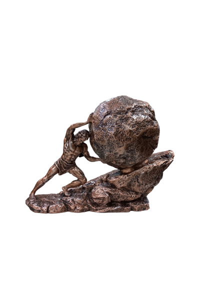 srs dizayn Sisyphus Heykeli, Sonsuza Dek Kaya İten Titan, İnsanlığın Bitmeyen...