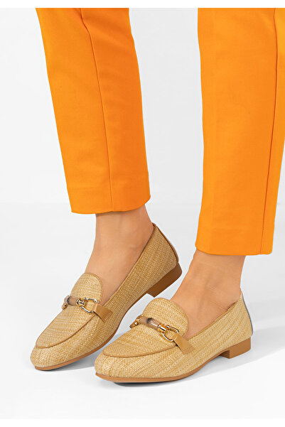 B T Shoes Μοκασίνια γυναικεια Tiny ταμπά