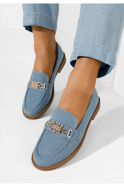 B T Shoes Μοκασίνια γυναικεια Almatea Τζιν