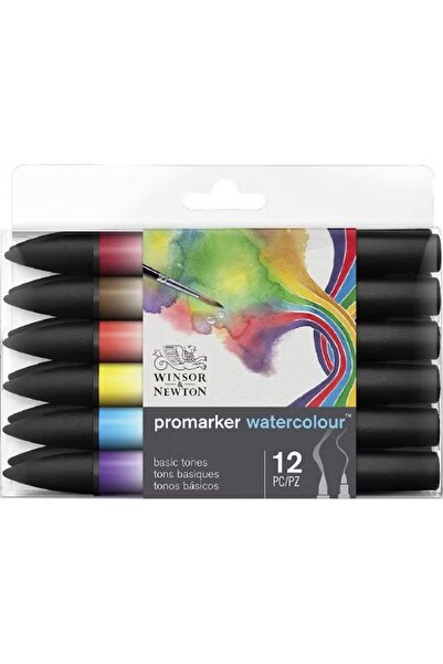 Winsor Newton ProMarker Vibrant Tones (13 Colors) Graphic Art Marker Set