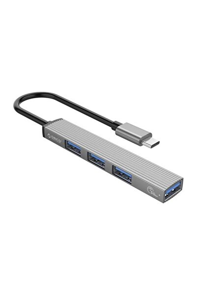 Orico Διανομέας USB AH-13, 4 x USB, Γκρι