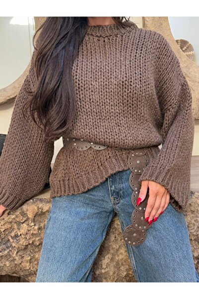 Cistern İstanbul Γυναικείο πλεκτό πουλόβερ με λεπτομέρειες