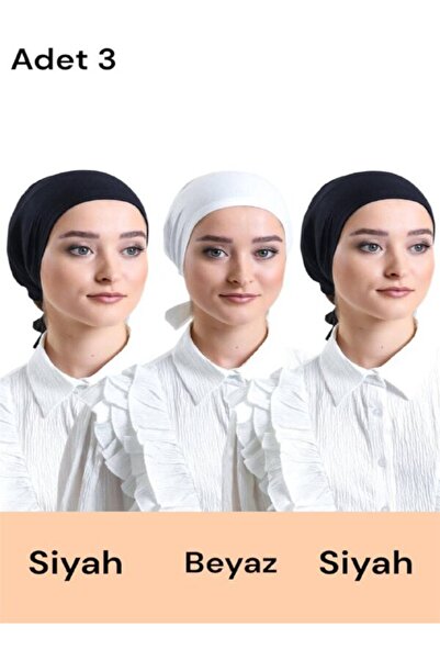 ALDAYER بونيه من القطن الممشط بخياطة مستقيمة