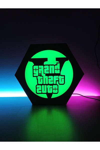 FOREVHOME GTA V 5 Masaüstü Dekoratif Lamba