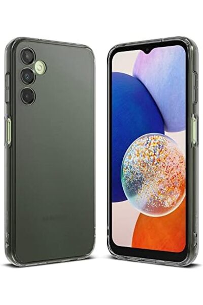 Ringke جراب سامسونج جالاكسي A14 4G / 5G | سلسلة فيوجن | أسود دخاني غير لامع