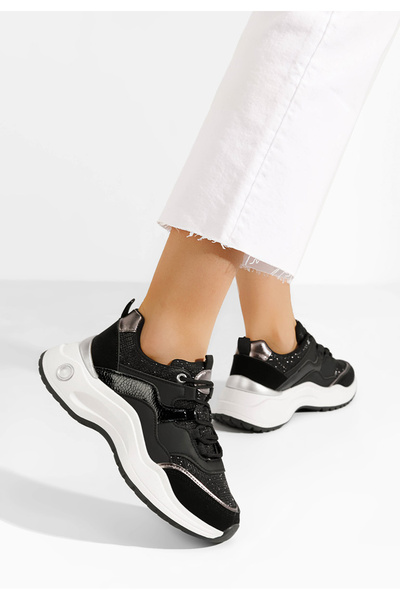 B T Shoes Sneakers γυναικεια Hiurrem μαύρα