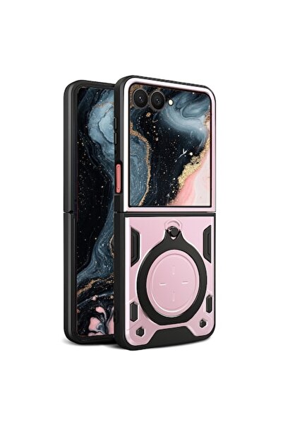 Optim Solution Husă spate SurveilPro cu design inelar la 360° pentru Samsung Galaxy Z Flip7 / Flip 7