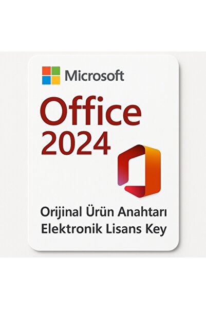 MICROSOFT Office 2024 – Elektronik Lisans Key -Orijinal Ürün Anahtarı 2025