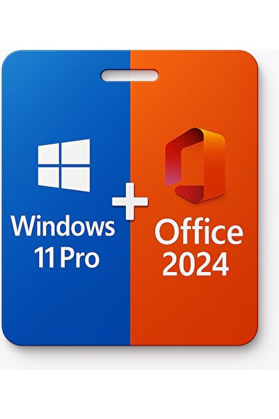 MICROSOFT Windows 11 Pro Lisans Key + Office 2024 Dijital Lisans – Süresiz Kullanım 2025